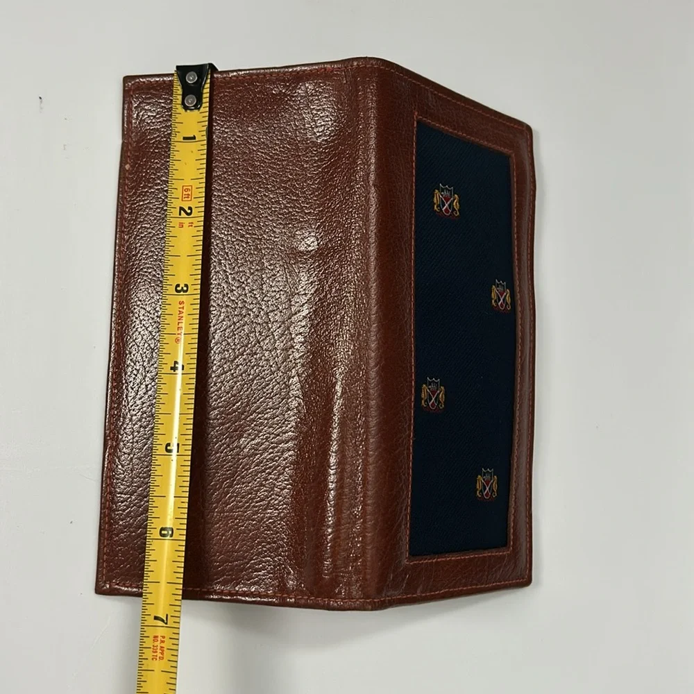 Cowhide Bifold Slim Leather Wallet with credit card and money pockets unisex